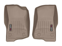 Thumbnail for WeatherTech 2018+ Jeep Wrangler Unlimited Front FloorLiner - Tan