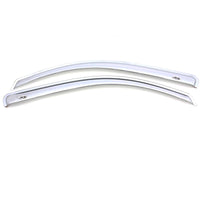 Thumbnail for AVS 04-08 Ford F-150 Standard Cab (Excl. 04 Heritage) Front Window Ventvisor 2pc - Chrome