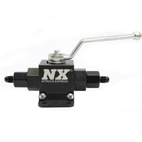 Thumbnail for Nitrous Express Lightweight Billet In-Line Valve 1.5in I.D (4AN Fitting)