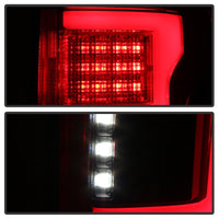Thumbnail for Spyder 15-18 Ford F-150 LED Tail Lights (w/Blind Spot) - Red Clear (ALT-YD-FF15015BS-LBLED-RC)
