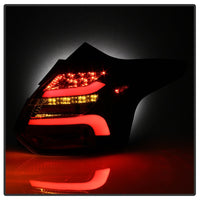 Thumbnail for Spyder 12-14 Ford Focus 5DR LED Tail Lights - Black (ALT-YD-FF12-LED-BK)