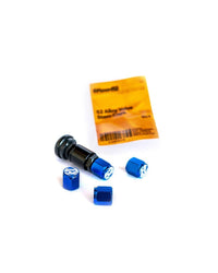 Thumbnail for Fifteen52 Valve Stem Cap Set - Blue - 4 Pieces
