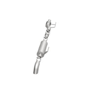 Thumbnail for MagnaFlow Cat-Back, SS, 2.5/3in, Turn Down In Front Rear Tire 2015 Ford F150 2.7L V6T Ext Cab