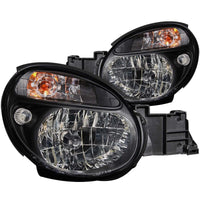 Thumbnail for ANZO 2002-2003 Subaru Impreza Crystal Headlights Black