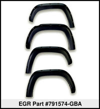 Thumbnail for EGR 14+ Chev Silverado 6-8ft Bed Bolt-On Look Color Match Fender Flares - Set - Black