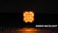 Thumbnail for Diode Dynamics Stage Series C1 LED Pod Sport - Yellow Wide Standard ABL Each