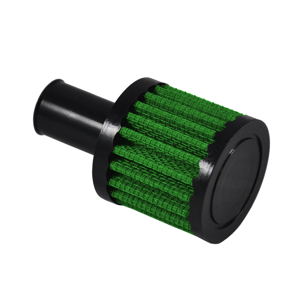 Green Filter Breather - ID .40in / H 2in. / OD 2in. / Flange H 1.5in.