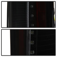 Thumbnail for Spyder 15-17 Ford F-150 LED Tail Lights (w/Blind Spot) - Black Smoke (ALT-YD-FF15015BS-LBLED-BSM)