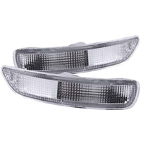 Thumbnail for ANZO 1993-1997 Toyota Corolla Euro Parking Lights Chrome