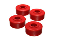 Thumbnail for Energy Suspension 79-93 Dodge D-50 2WD / 87-96 Mitsubishi 2WD PU Red Front Strut Rod Bushing Set