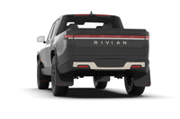 Thumbnail for Rally Armor 22-24 Rivian R1T Black UR Mud Flap w/Dark Grey Logo