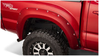 Thumbnail for Bushwacker 12-15 Toyota Tacoma Fleetside Pocket Style Flares 2pc 60.3in Bed - Black