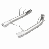 Thumbnail for MagnaFlow 13 Ford Mustang Dual Split Rear Exit Stainless Axle-Back Cat Back Exhaust (Competition)