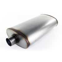 Thumbnail for aFe MACHForce XP Exhausts Mufflers SS-409 EXH Muffler 3In/Out 5x11 Body Brushed