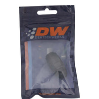 Thumbnail for DeatschWerks 8AN Male Flare to 5/16in Female EFI Quick Connect Adapter - Anodized Matte Black