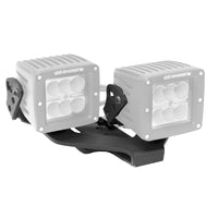 Thumbnail for Go Rhino 18-20 Jeep Wrangler JL/JLU/Gladiator JT Light Mount - Two 3in Cubes