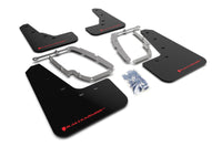 Thumbnail for Rally Armor 17-23 Tesla Model 3 Black UR Mud Flap w/Red Logo
