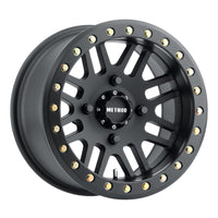 Thumbnail for Method MR406 UTV Beadlock 14x10 / 5+5/0mm Offset / 4x136 / 106mm CB Matte Black Wheel