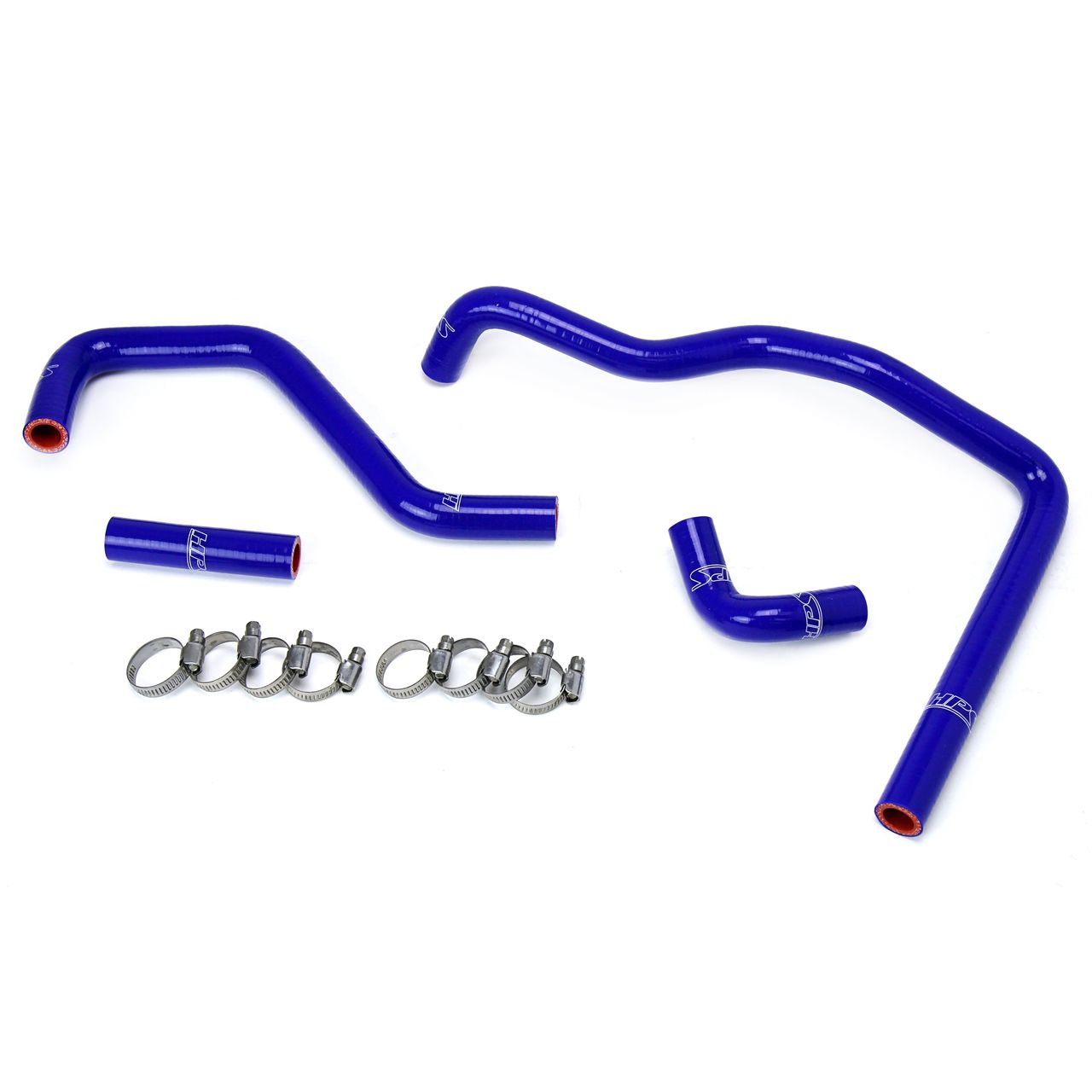 HPS Blue Reinforced Silicone Heater Hose Kit for Toyota 84-88 Pickup 22RE Non Turbo EFI LHD