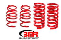 Thumbnail for BMR 15-17 S550 Mustang Handling Version Lowering Springs (Set Of 4) - Red