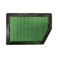 Thumbnail for Green Filter 14-18 Jeep Cherokee 3.2L V6 Panel Filter