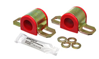 Thumbnail for Energy Suspension Universal 24mm Red Non-Greasable Sway Bar Bushings