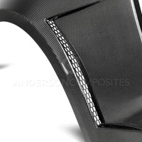 Thumbnail for Anderson Composites 16-18 Chevrolet Camaro Type SS Fenders Carbon Fiber (0.40 Inch Wider)