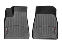 Thumbnail for WeatherTech 2016+ Tesla Model X Front FloorLiner - Black