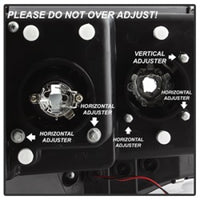 Thumbnail for Spyder 02-05 Dodge Ram 1500 Light Bar Projector Headlights - Black (PRO-YD-DR02V2-LB-BK)