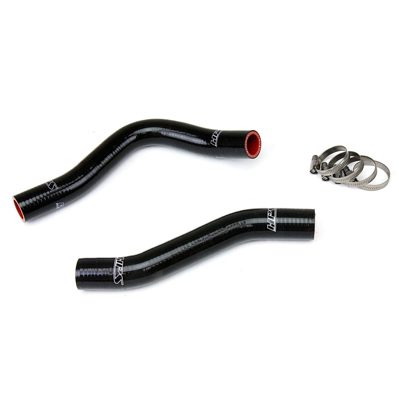 HPS Black Reinforced Silicone Radiator Hose Kit Coolant for Honda 11-16 CRZ