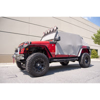 Thumbnail for Rugged Ridge Cab Cover Gray 07-18 Jeep 4-Door Jeep Wrangler JK