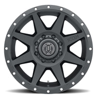 Thumbnail for ICON Rebound 20x9 8x6.5 12mm Offset 5.5in BS 121.40mm Bore Satin Black Wheel