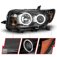 Thumbnail for ANZO 2008-2010 Scion Xb Projector Headlights w/ Halo Black