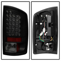 Thumbnail for Spyder Dodge Ram 02-06 1500/Ram 2500/3500 03-06 LED Tail Light Black Smoke ALT-YD-DRAM02-LED-BSM