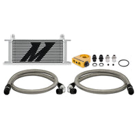 Thumbnail for Mishimoto Universal Thermostatic Oil Cooler Kit 16-Row Silver