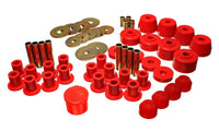 Thumbnail for Energy Suspension 72-85 Dodge/Plymouth 1/2 & 3/4 Ton S/C Pickup Red Hyper-Flex Master Bushing Set