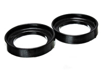 Thumbnail for Energy Suspension 96-00 Honda Civic/CRX / 99-00 Honda Civic Si Black Front Coil Spring Isolator Set