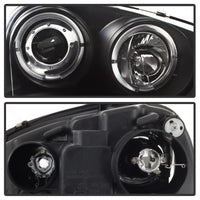 Thumbnail for Spyder Volkswagen GTI 06-09/Jetta 06-09 Halogen Model Only - LED Halo DRL Black PRO-YD-VG06-HL-BK