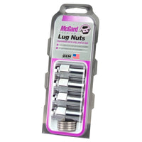 Thumbnail for McGard Hex Lug Nut (Long Shank - .946in.) 1/2-20 / 13/16 Hex / 1.85in. Length (4-Pack) - Chrome