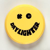 Thumbnail for KC HiLiTES 6in. Round Hard Cover for Daylighter/SlimLite/Pro-Sport (Single) - Yellow w/Black Smile