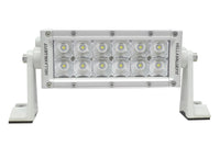 Thumbnail for Hella Value Fit 8in Light - 36W Dual Row White Housing Flood Beam - LED