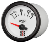 Thumbnail for Autometer Stack 52mm 40-120 Deg C M10 Male Electric Water Temp Gauge - White