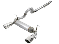 Thumbnail for aFe Rebel Series 409 Stainless Steel Cat-Back Exhaust 18-21 Jeep Wrangler JL 2.0L (t) - Polished Tip