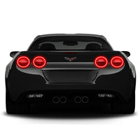Thumbnail for Oracle Chevy Corvette C6 05-13 LED Waterproof Afterburner Kit - Red SEE WARRANTY