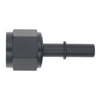 Thumbnail for DeatschWerks 10AN Female Flare Swivel to 3/8in Male EFI Quick Disconnect - Anodized Matte Black