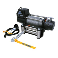 Thumbnail for Superwinch 11500 LBS 12V DC 3/8in x 84ft Steel Rope Tiger Shark 11500 Winch