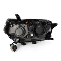 Thumbnail for AlphaRex 10-13 Toyota 4Runner NOVA LED Projector Headlights Plank Style Black w/Seq Signal/DRL