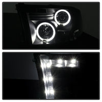 Thumbnail for Spyder Dodge Ram 1500 09-14 Projector Headlights Halogen- LED Halo LED - Blk Smke PRO-YD-DR09-HL-BSM