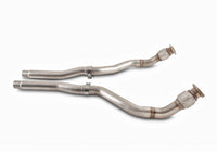 Thumbnail for AWE Tuning Audi 8R 3.0T Non-Resonated Downpipes for Q5 / SQ5