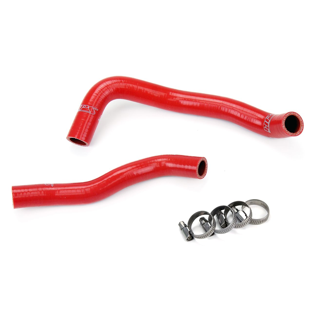 HPS Red Reinforced Silicone Radiator Hose Kit for Kawasaki 03-07 KFX400